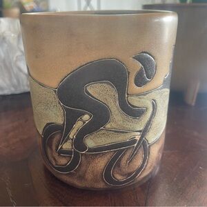 Mara Pottery Modern Cyclist Mug